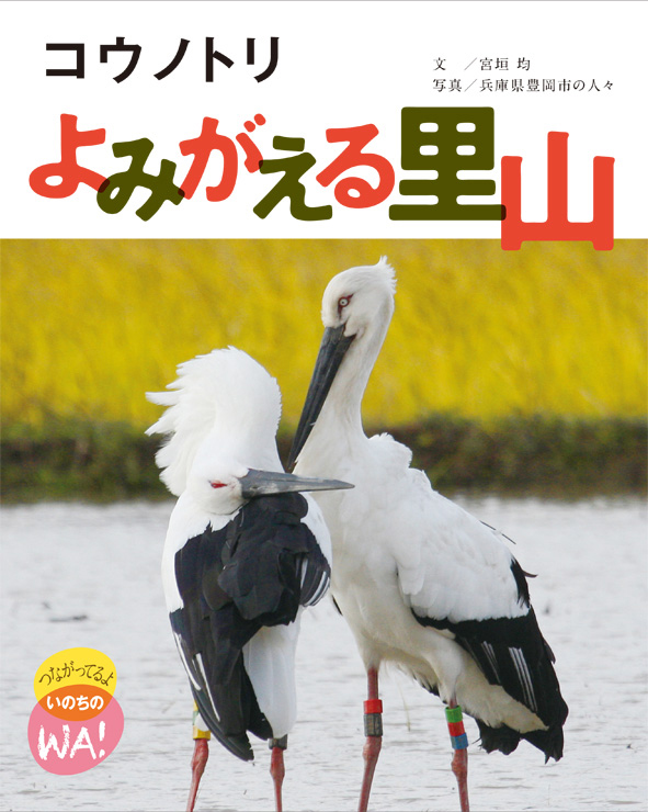 『コウノトリ よみがえる里山』が新聞で紹介されました！