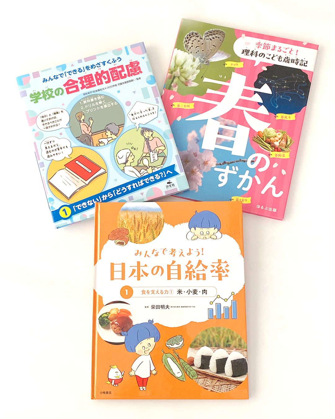 「みんなで考えよう！ 日本の自給率」第28回学校図書館出版賞受賞！