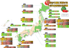 春から夏に収穫するおもな野菜の生産量