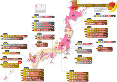 おもな果物の生産量