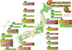 春から夏に収穫するおもな野菜の生産量