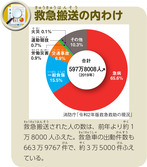 救急搬送の内わけ